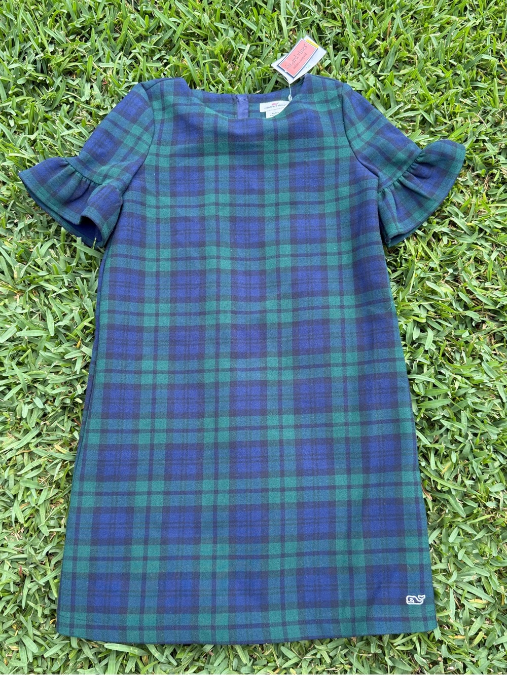 Vineyard Vines Girls' Blackwatch Dress